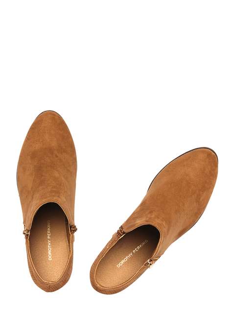 Tan 'Manta' Zip Ankle Boots